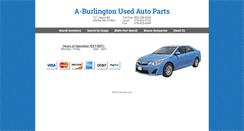 Desktop Screenshot of burlingtonautoparts.com